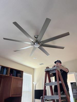 CEILING FAN INSTALL