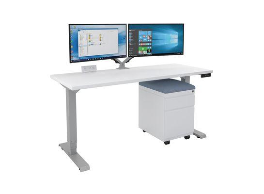 In-stock and quick ship solutions are perfect for home offices. #homeoffice #ergonomicfurniture