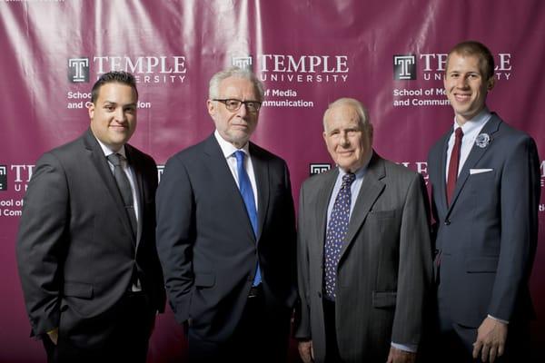 20/20 Visual Media's owners were named the 2015 Lew Klein "Rising Star" Award winners by their alma mater, Temple University.