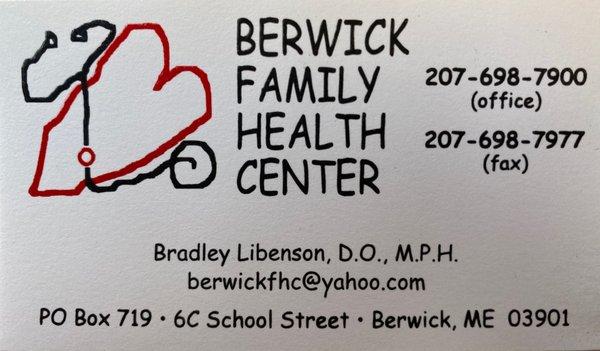 Berwick Family Health Center