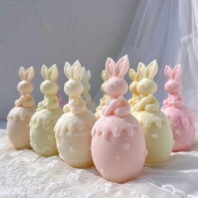 Easter Egg Bunny Candle Molds