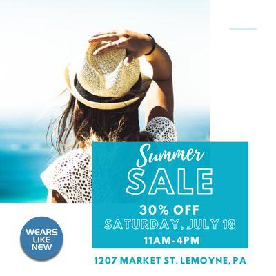 SUMMER SALE!!!