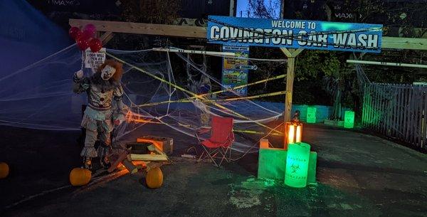 Haunted Car Wash with special guest Pennywise!