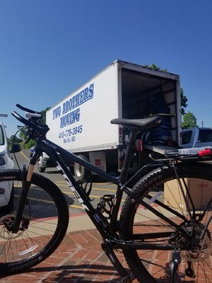 Delivery bikes to the harbor police!