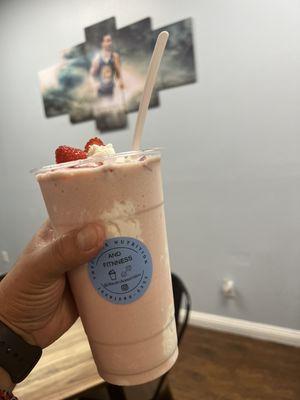 You have to try our strawberry and cream