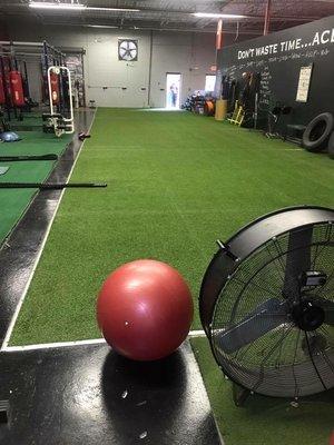 Inside view of BeProFit Smyrna Gym.