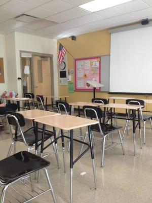 Grayslake North High School classroom