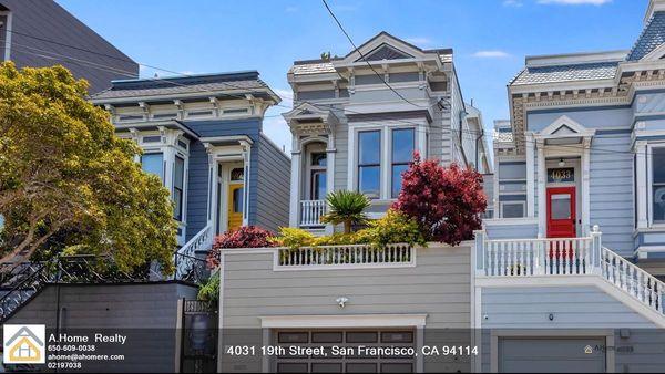 4031 19th St, San Francisco, CA 94114
Listed by A.Home Realty