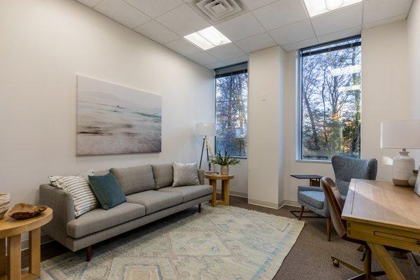 Our office was designed with your needs in mind, including a convenient location, ample parking, and abundant natural light.