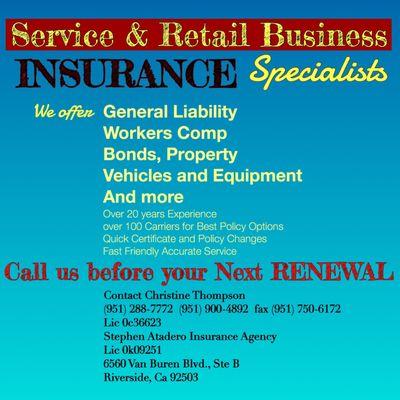 Service and Retail Insurance