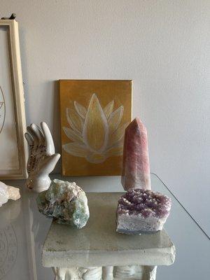 Healing crystals