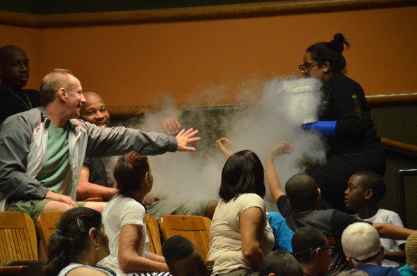 Liberty Science Center's "Science Circus" comes to NYISE!