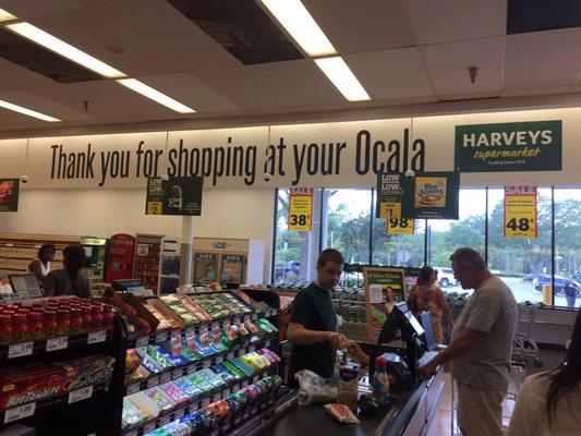 Thank you for shopping at your Ocala Harveys Supermarket - 2017