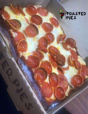 Pepperoni. It's head Have no Sauce for a catering event who wanted Sauce on side