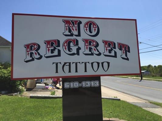 No Regret Tattoo