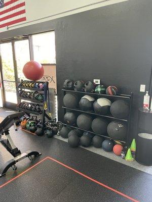 Kettlebells and Medicine ball rank