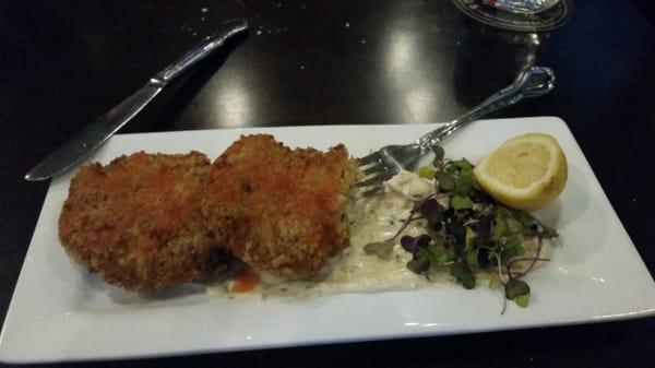 Yummy crab cakes