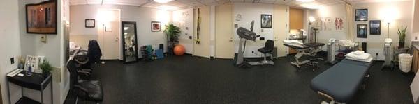 Wall Street Physical Therapy, treatment area