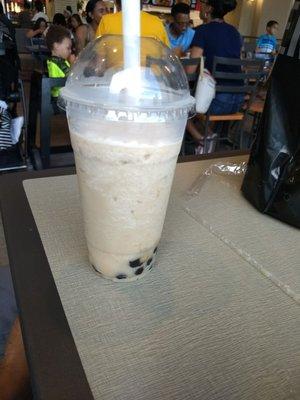 Hong Kong milk boba tea.