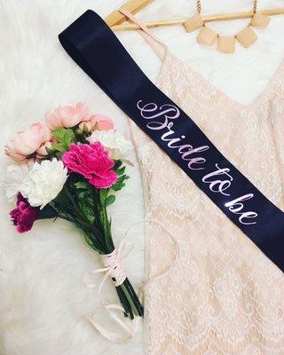 Bride To Be Sash