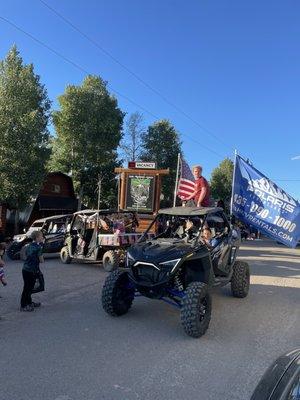 Fourth of July parade, Duck Creek village, Utah