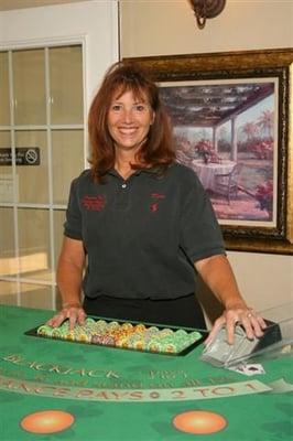 Owner Diane Robins loves to deal at events as well