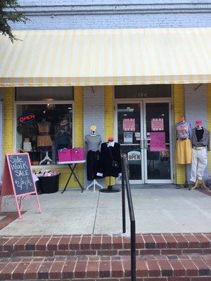 We are located in downtown milledgeville