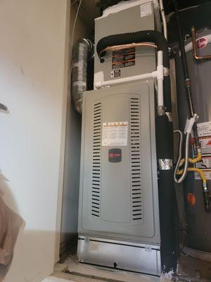 Trane gas furnace and evaporator coil