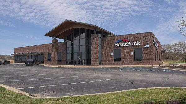 Exterior of Home Bank's Grand Valley branch.