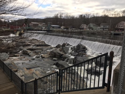 Salmon Falls 1/4 block from my store.