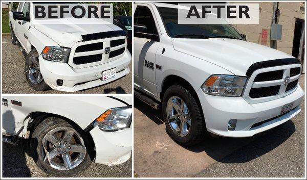 Dodge Ram Before & After