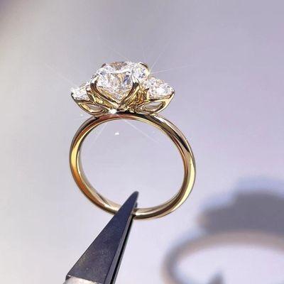 Newly manufactured engagement ring