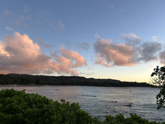 Sunset at Turtle Bay