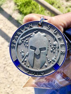 Spartan Super 2019 Medal