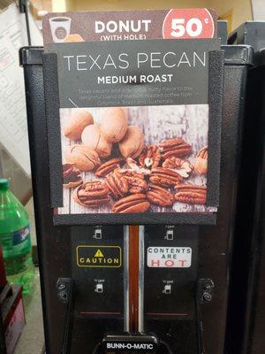 Texas Pecan is my favorite coffee at Circle K!