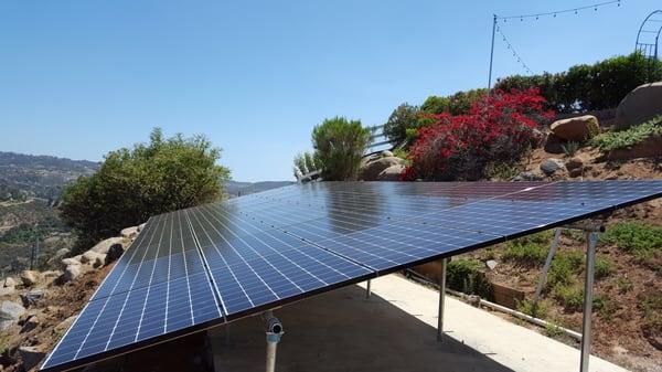 Ground Mount System in Blossom Valley, CA