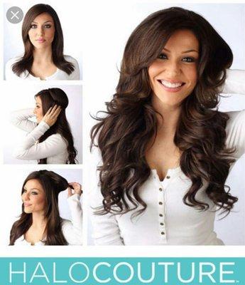 We LOVE Halo Couture Extensions!! And we are proud to say..we don't just sell them....we wear them!