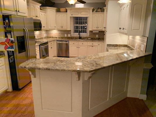 Mar-mac Nc 
kitchen- Granite tops