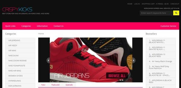 CrispyKicks Front Page