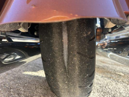 Rear tire