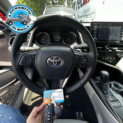 Toyota - Camry 2019 Fob Key, Transponder Key and Programming - Locksmith on Wheels

www.locksmithonwheels.us