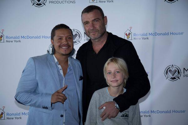 DJ John and Liev Schreiber at a Ronald McDonald Charity event!