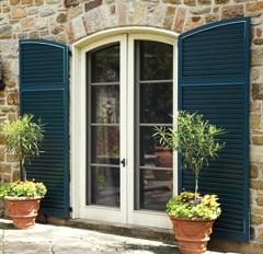 Timberlane Custom Exterior Shutters are made to order, and be used on windows of any size.