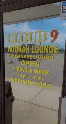 Cloud 9 Hookah Lounge