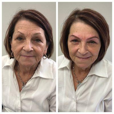 Permanent eyebrows