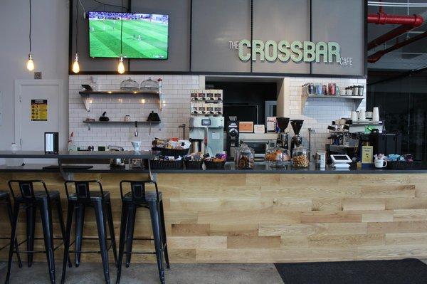 The Crossbar Café at Upper 90 Soccer Center