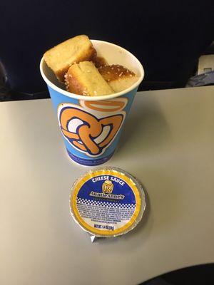 Quick and easy airport grub on the plane