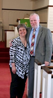 Two of our long time members, Beth and Bill.