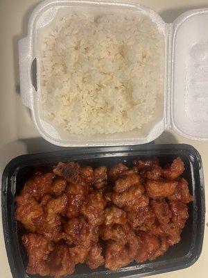 Honey chicken