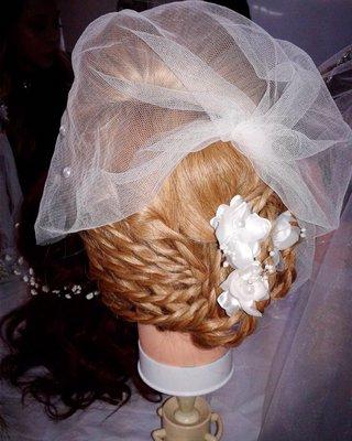 Bridal updo